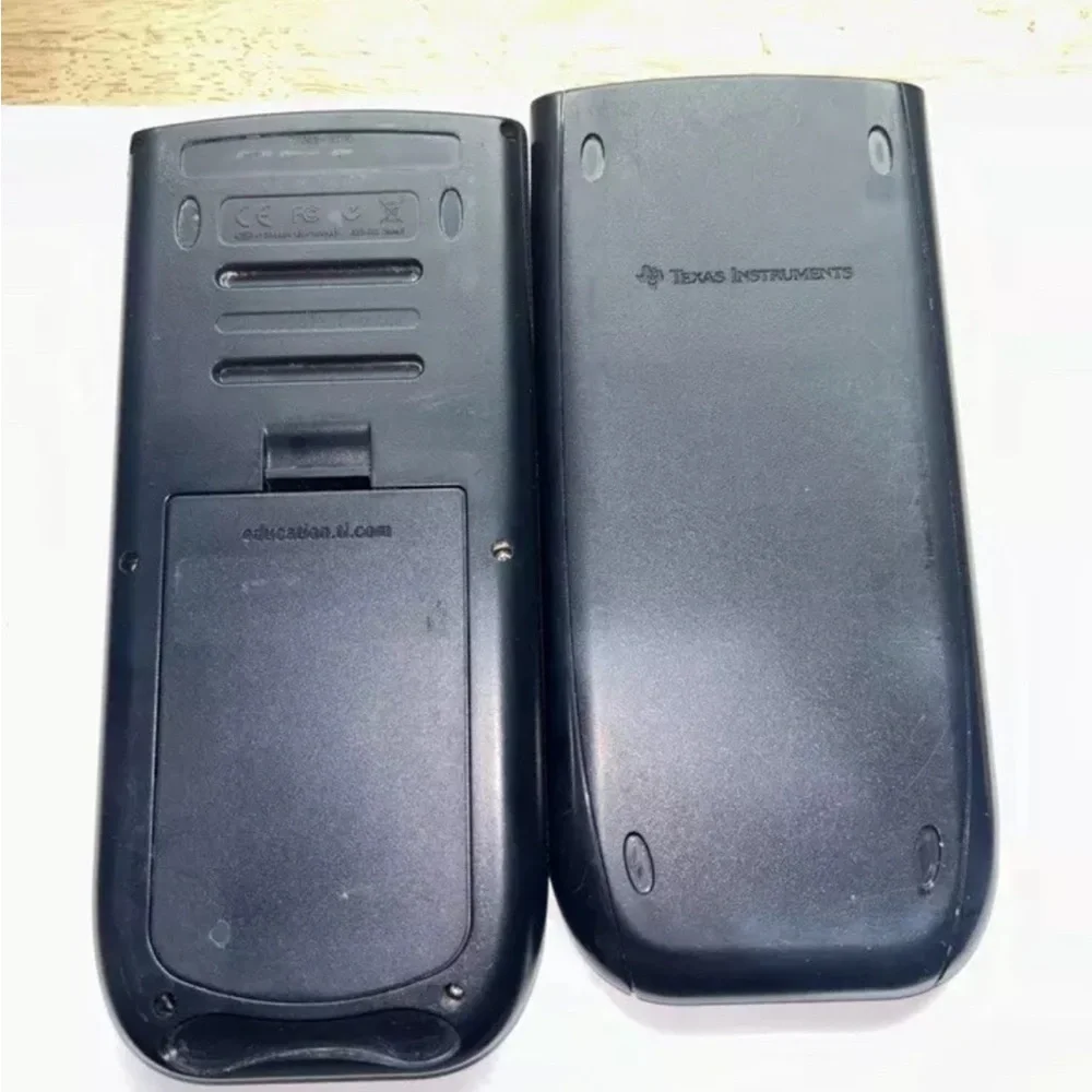 Texas Instruments TI-84 Plus C Ti 89 Graphing Calculator Cover ONLY Tested Black
